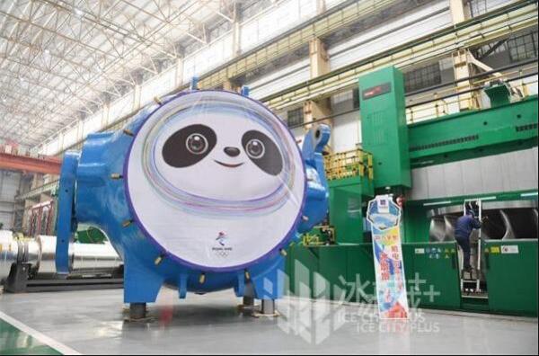 重165噸！哈電版“冰墩墩——豐寧抽水蓄能機組球閥